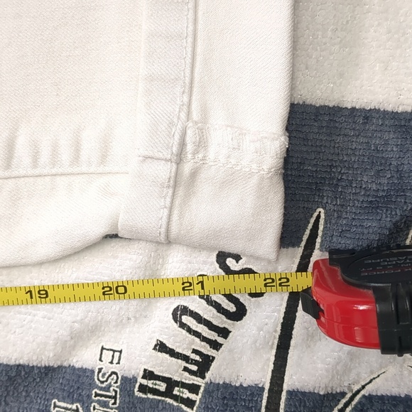 💙new item💙Jennifer Lopez white cropped jeans - Picture 13 of 14